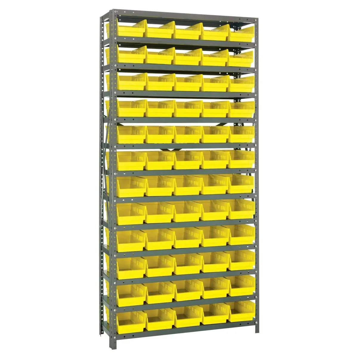1875-104 | 18" x 36" x 75" Shelving Unit with 60 Bins