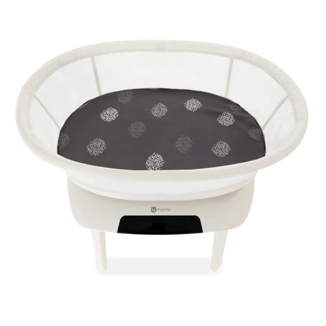 4Moms MamaRoo sleep bassinet sheet - Grey/Crosshatch