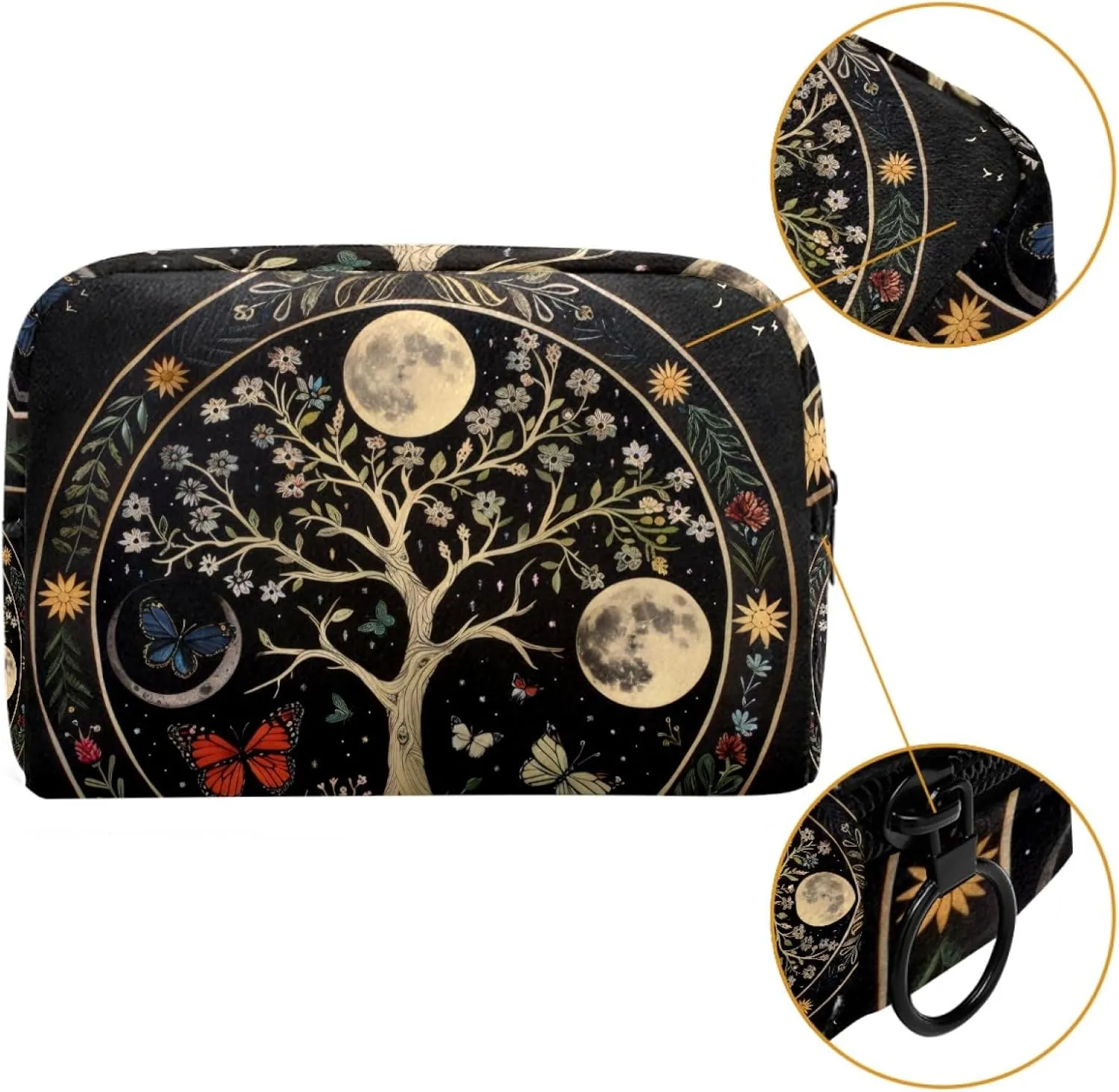 Aesthetic Moon Phase Nature Flower Plant Butterfly