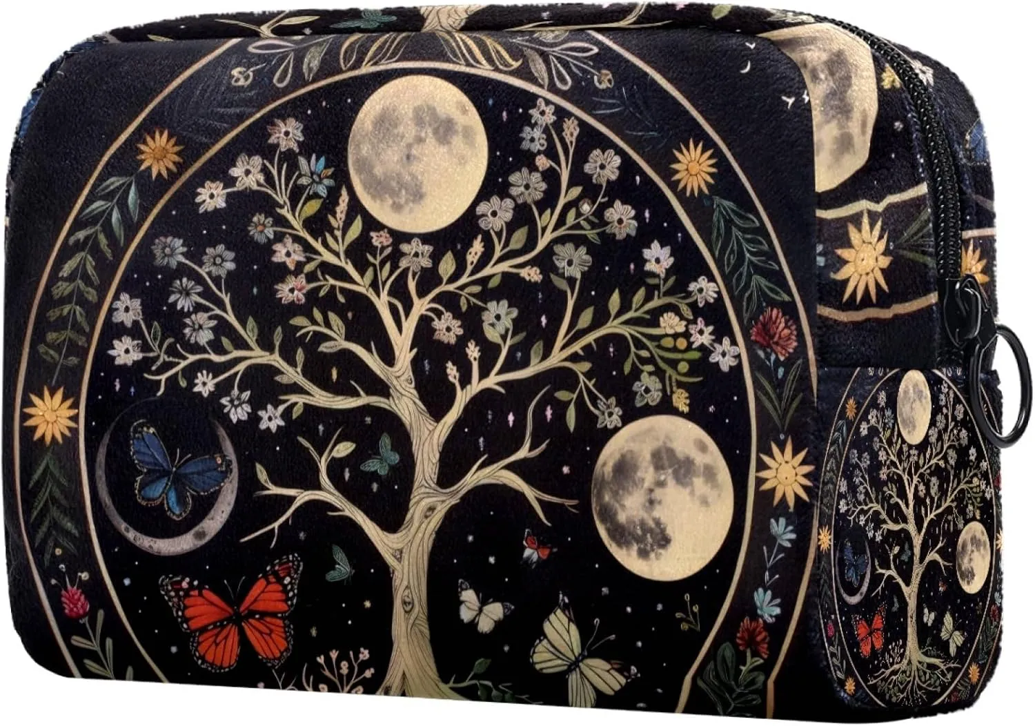 Aesthetic Moon Phase Nature Flower Plant Butterfly