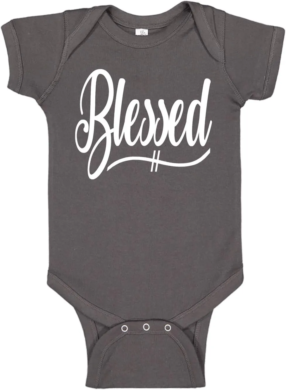 Aiden's Corner Handmade Baptism Christening Blessed Bodysuit - Baby Boy Girl Religious Faith Outfits Clothing