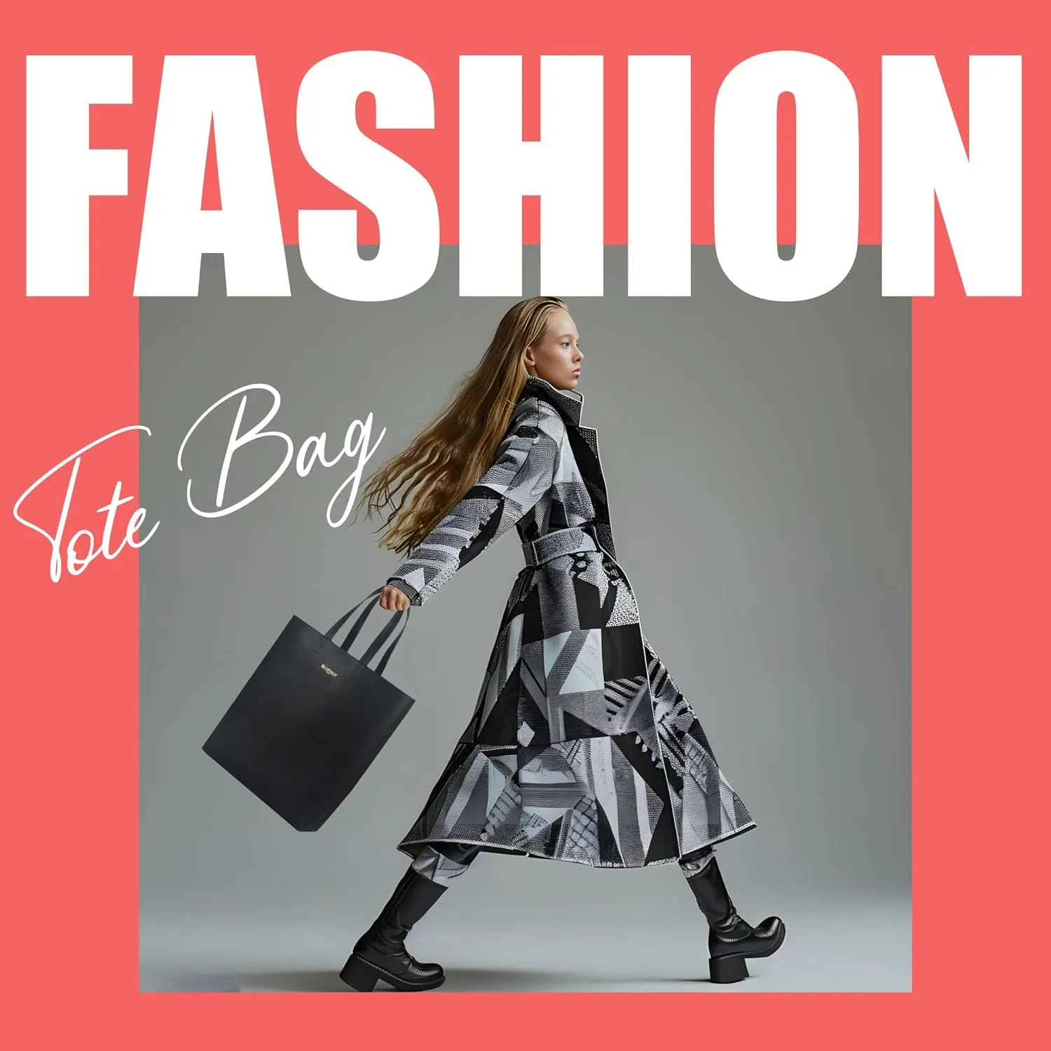 Bluenut Tote-Bag-for-Woman-Top-Handle-Satchel-Bag-2-Tone-Large-Tote-Bag-Purses-and-Handbag