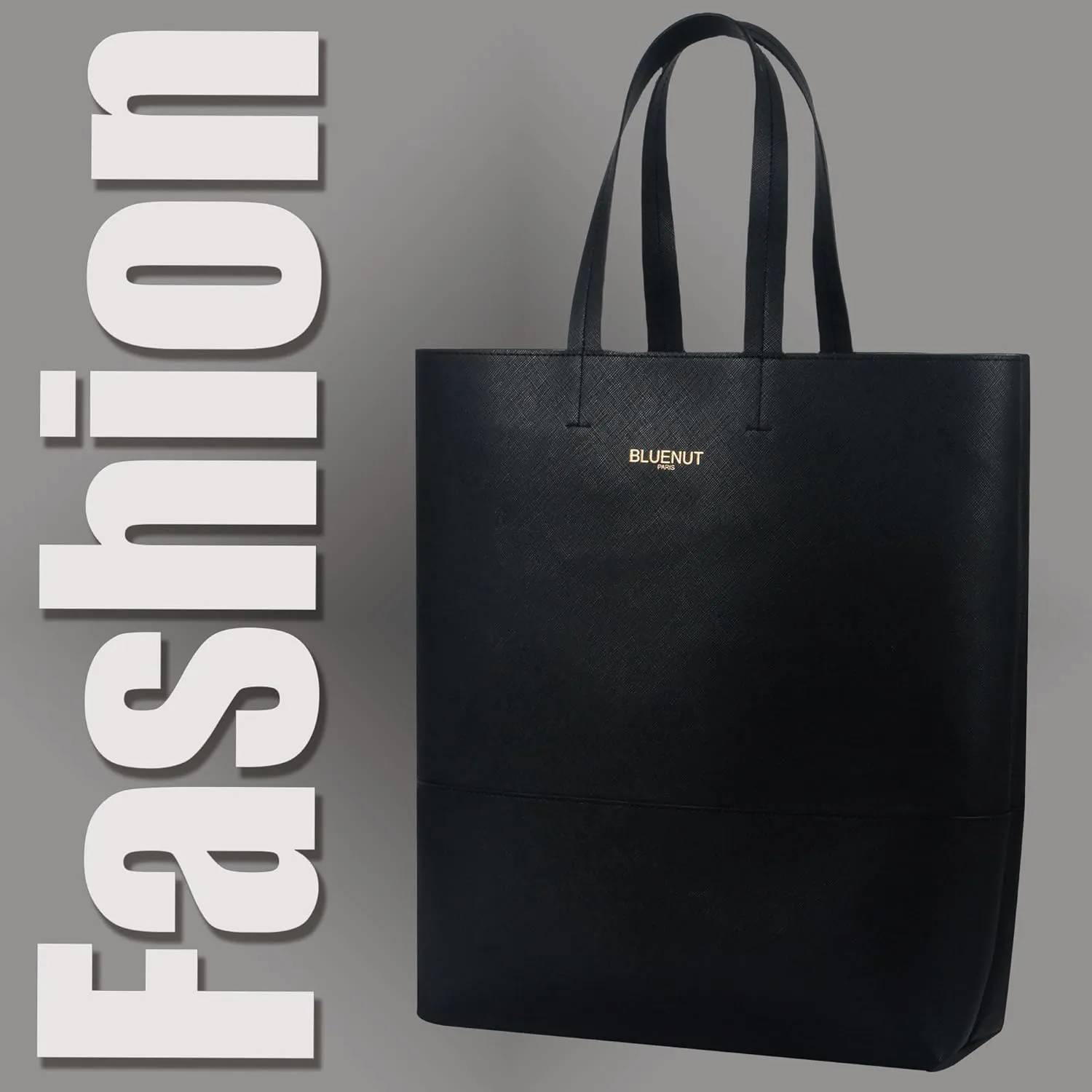 Bluenut Tote-Bag-for-Woman-Top-Handle-Satchel-Bag-2-Tone-Large-Tote-Bag-Purses-and-Handbag
