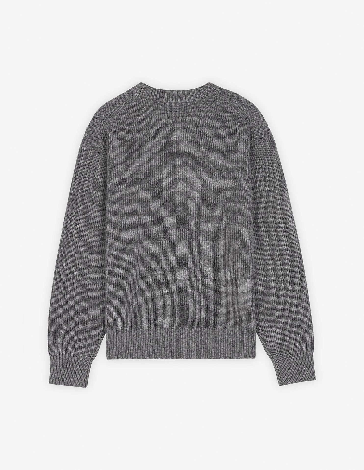 BOLD FOX HEAD PATCH COMFORT RIBBED JUMPER