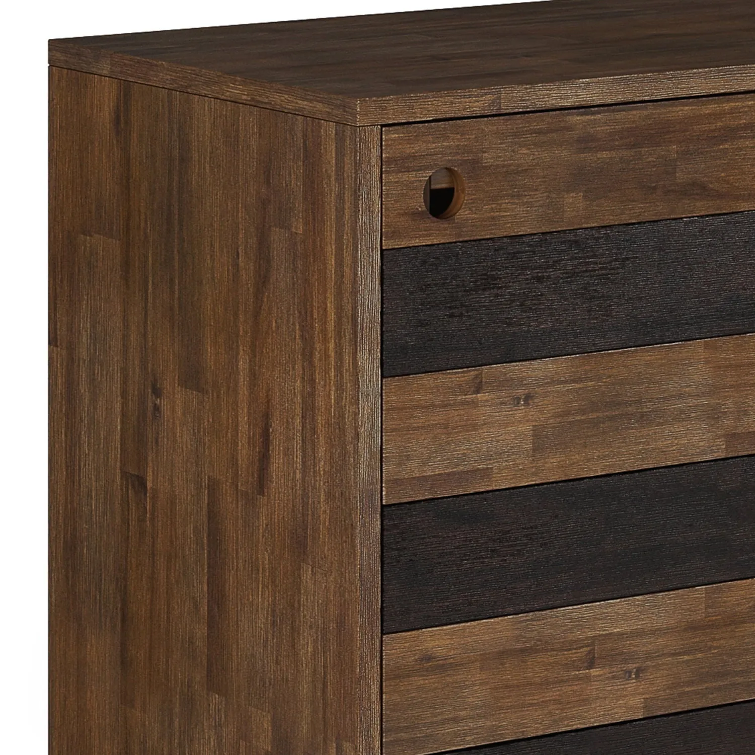 Clarkson - Medium Storage - Rustic Natural Aged Brown by Couch.com