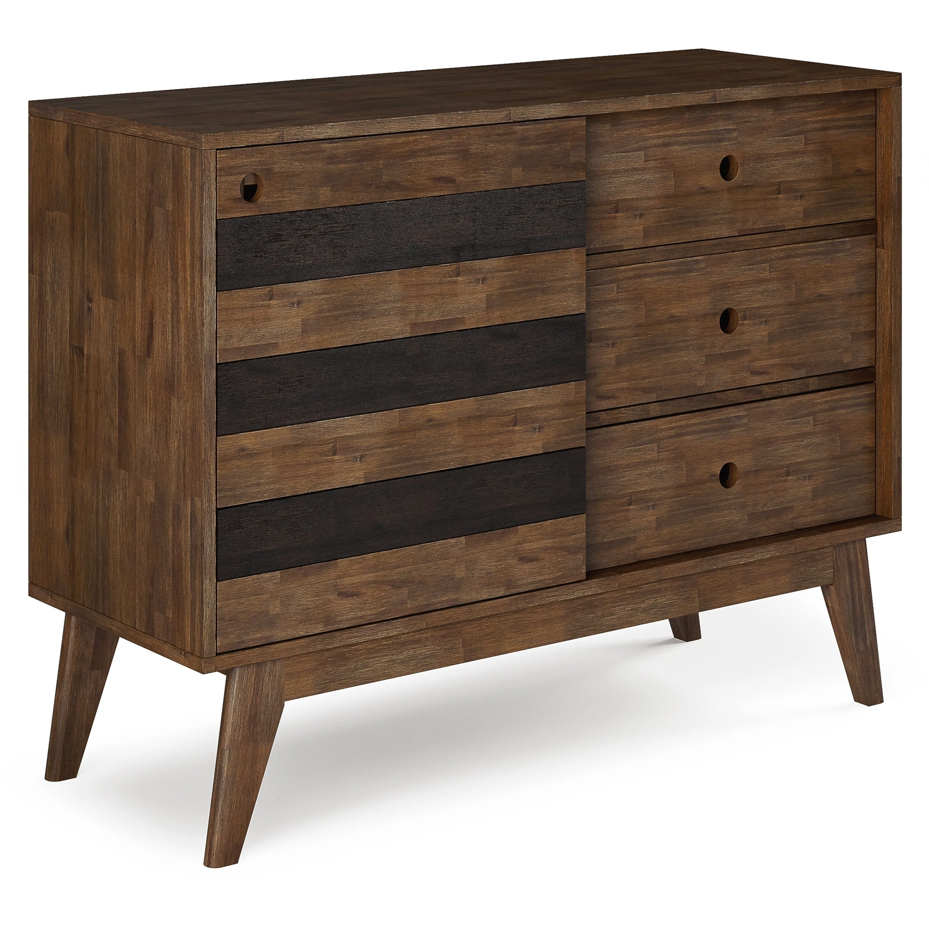 Clarkson - Medium Storage - Rustic Natural Aged Brown by Couch.com