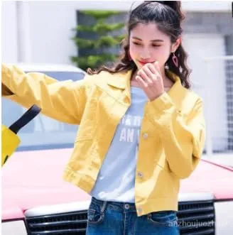 Classic- Oversized Button Up Denim Jacket