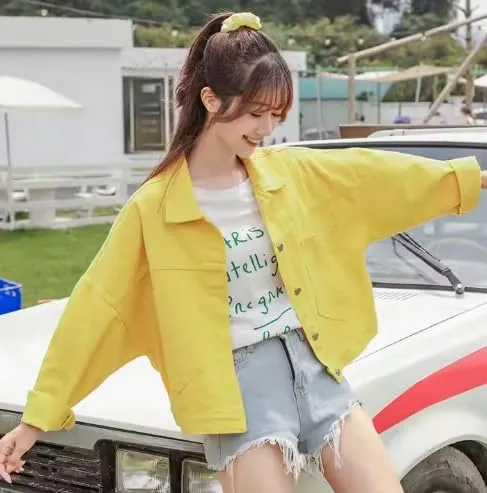 Classic- Oversized Button Up Denim Jacket