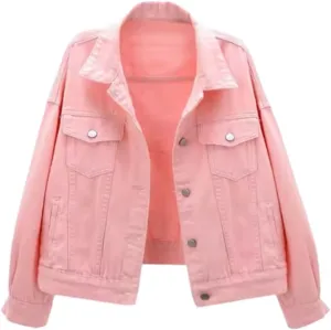 Classic- Oversized Button Up Denim Jacket