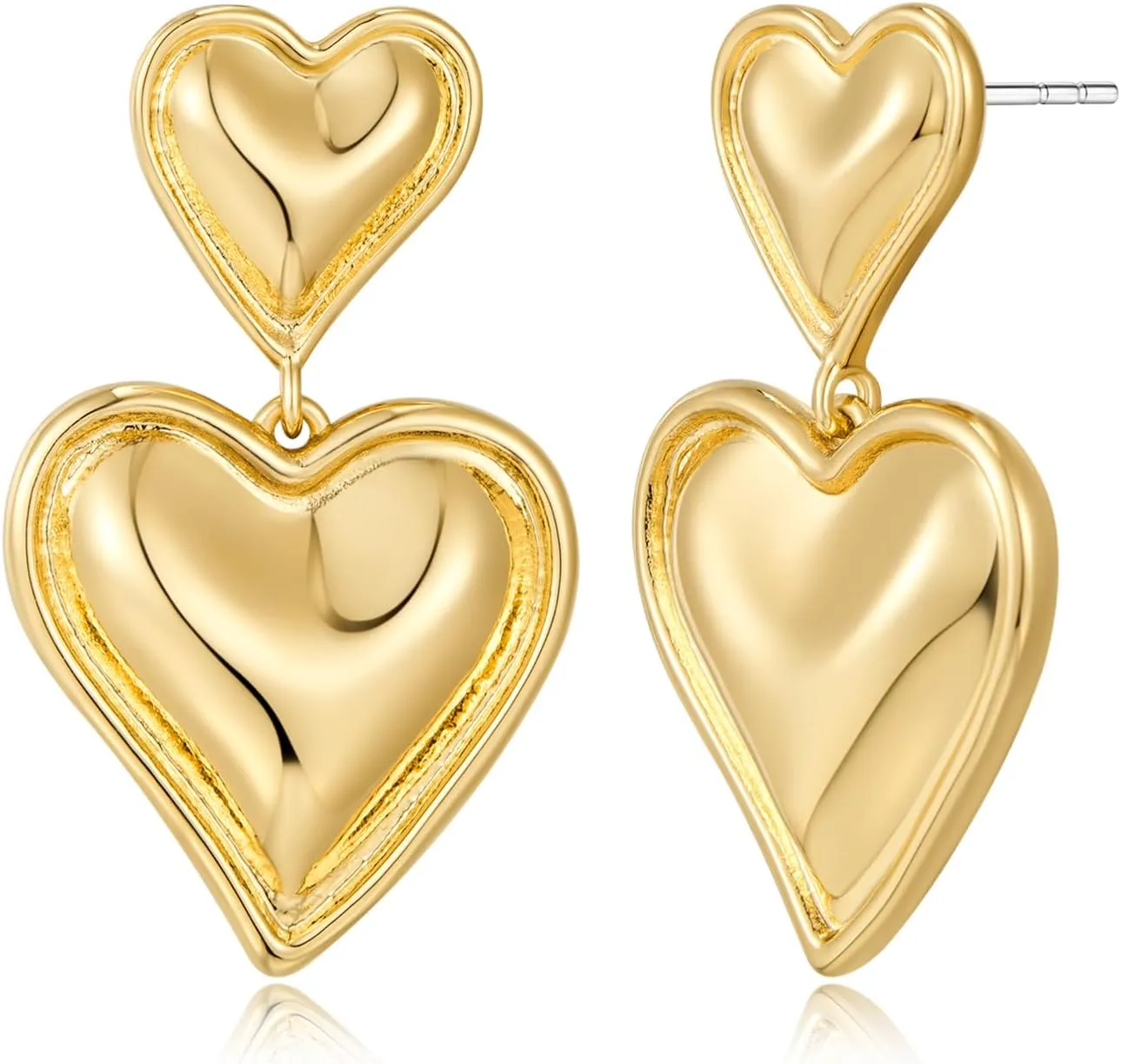 Dainty Gold Drop Dangle Earrings For Women