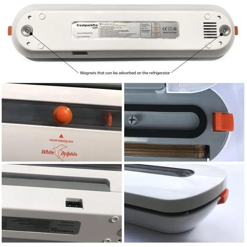 Electric Vacuum Sealer with 10 pcs Food Saver Bags