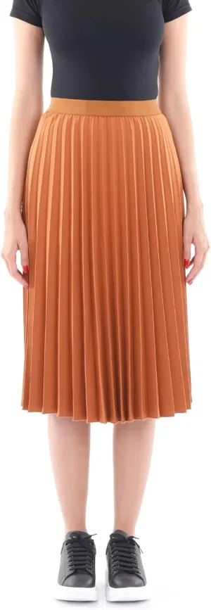 G-Line Midi Skirts for Women, Pleated Skirts for Women, High Waisted Skirt for Women, Knee Length Skirt, Women's Skirts