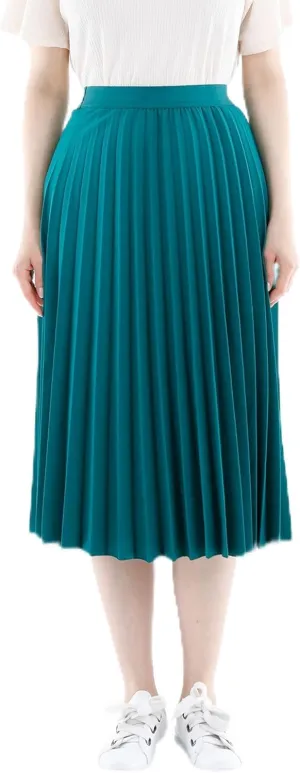 G-Line Midi Skirts for Women, Pleated Skirts for Women, High Waisted Skirt for Women, Knee Length Skirt, Women's Skirts