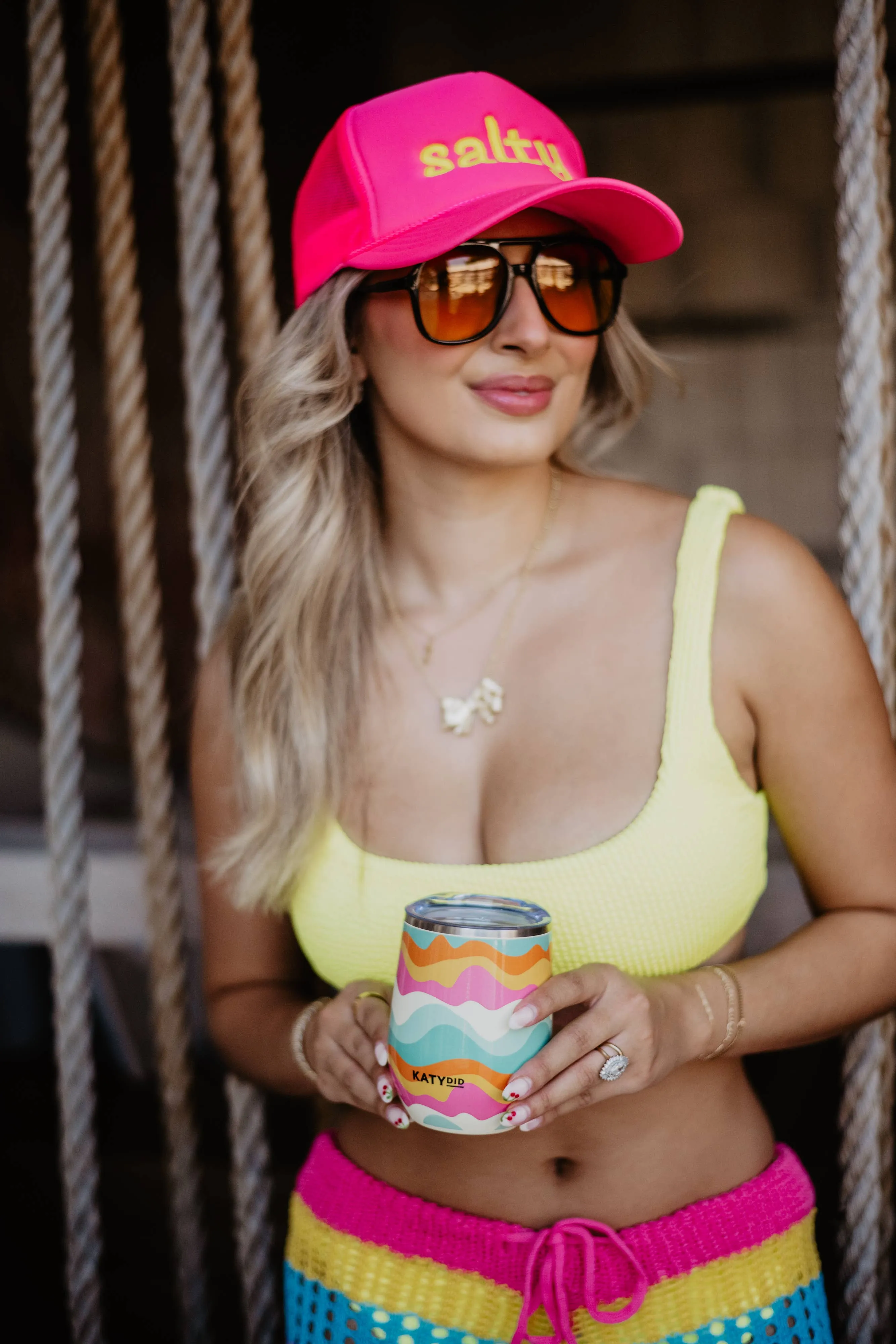 Groovy Glam Wine Tumbler