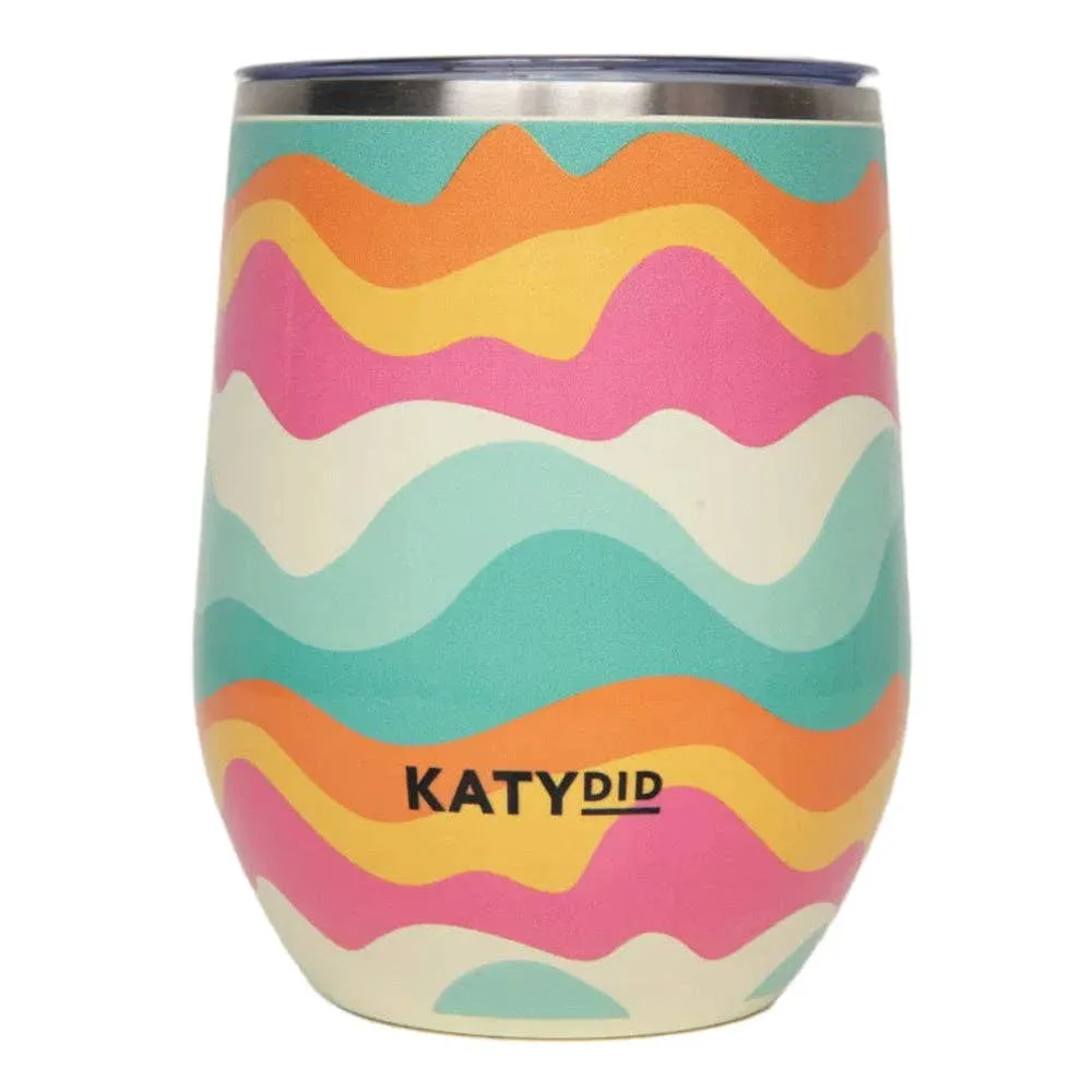 Groovy Glam Wine Tumbler