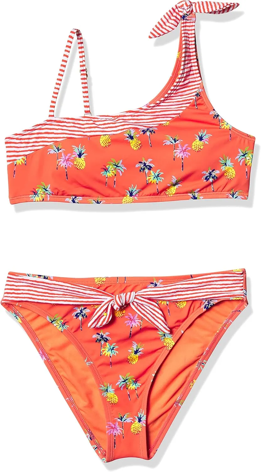 Hobie Girls One Shoulder Bra & H