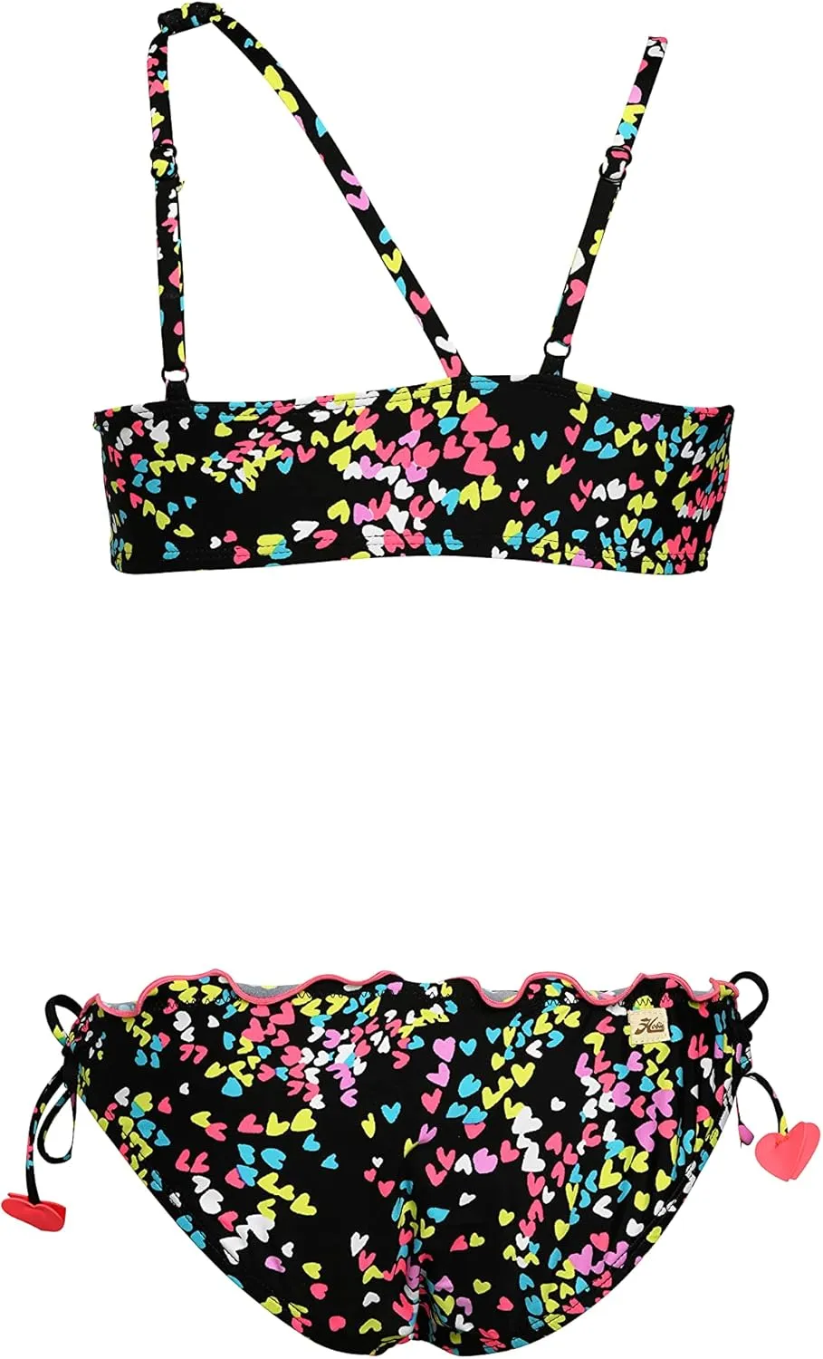 Hobie Girls One Shoulder Bra & H