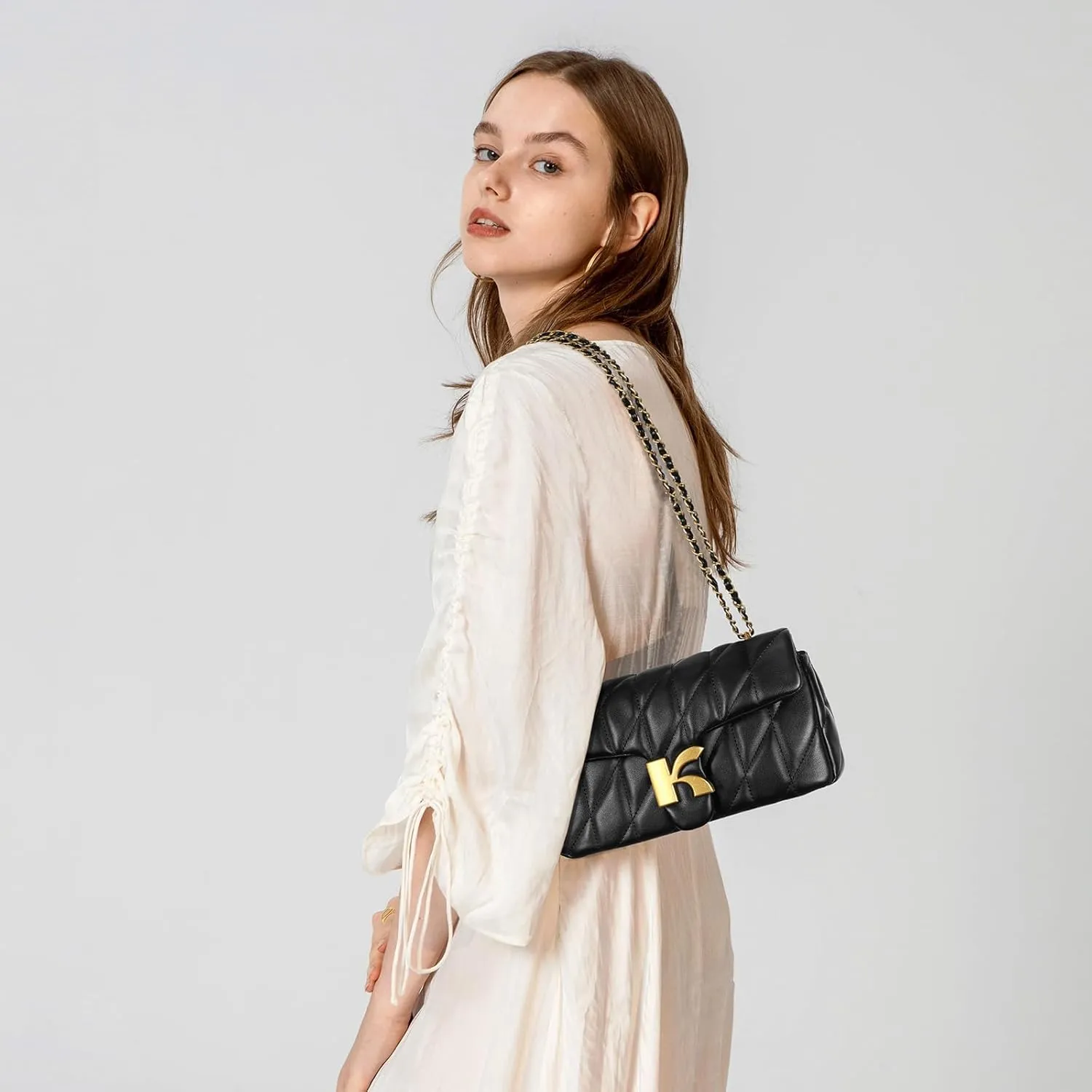 Keyli Crossbody Bag for Women Small Top-handle Bag Designer Shoulder Handbags Purses