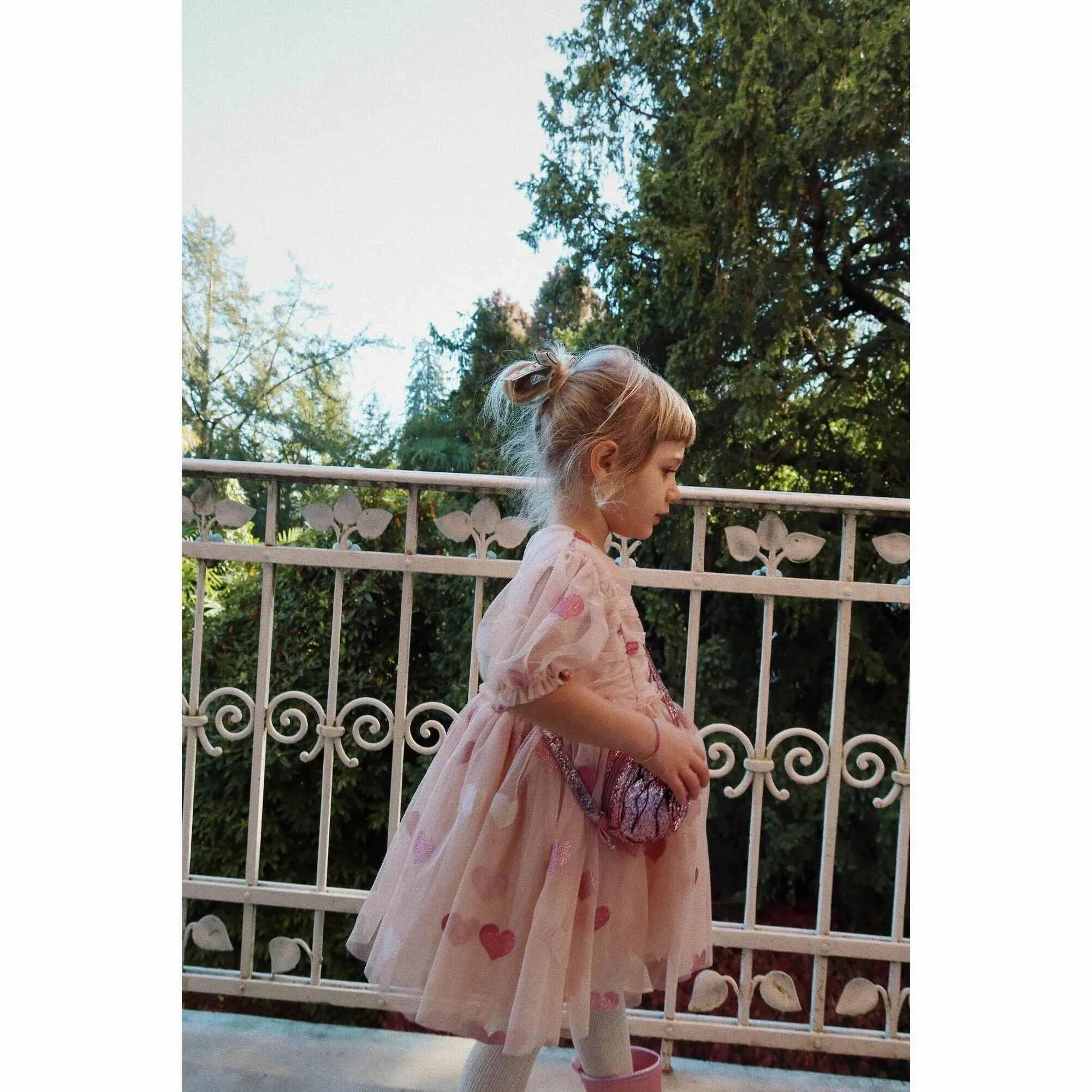 Konges Sløjd Rose Glitter Bag-Glitter Rose