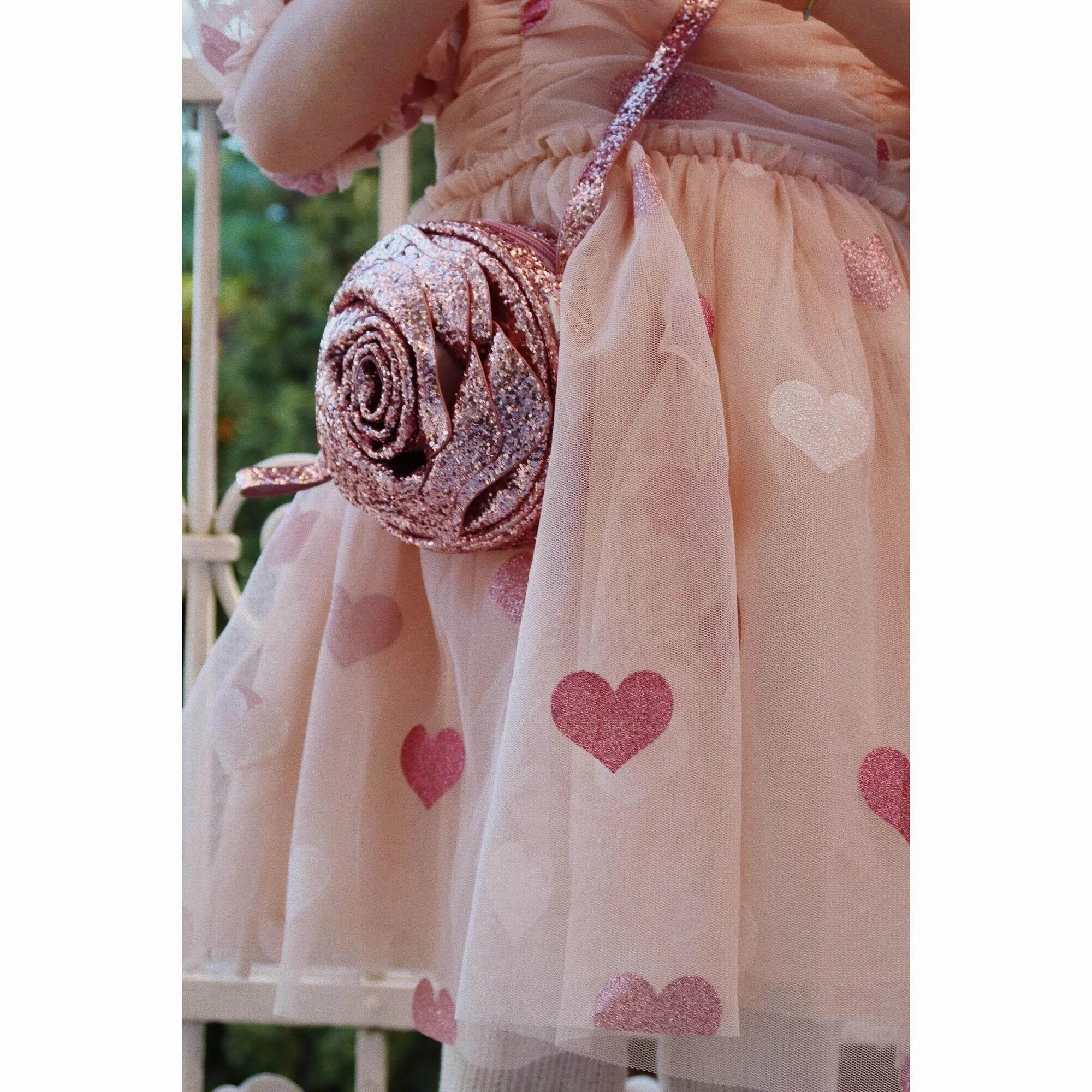 Konges Sløjd Rose Glitter Bag-Glitter Rose