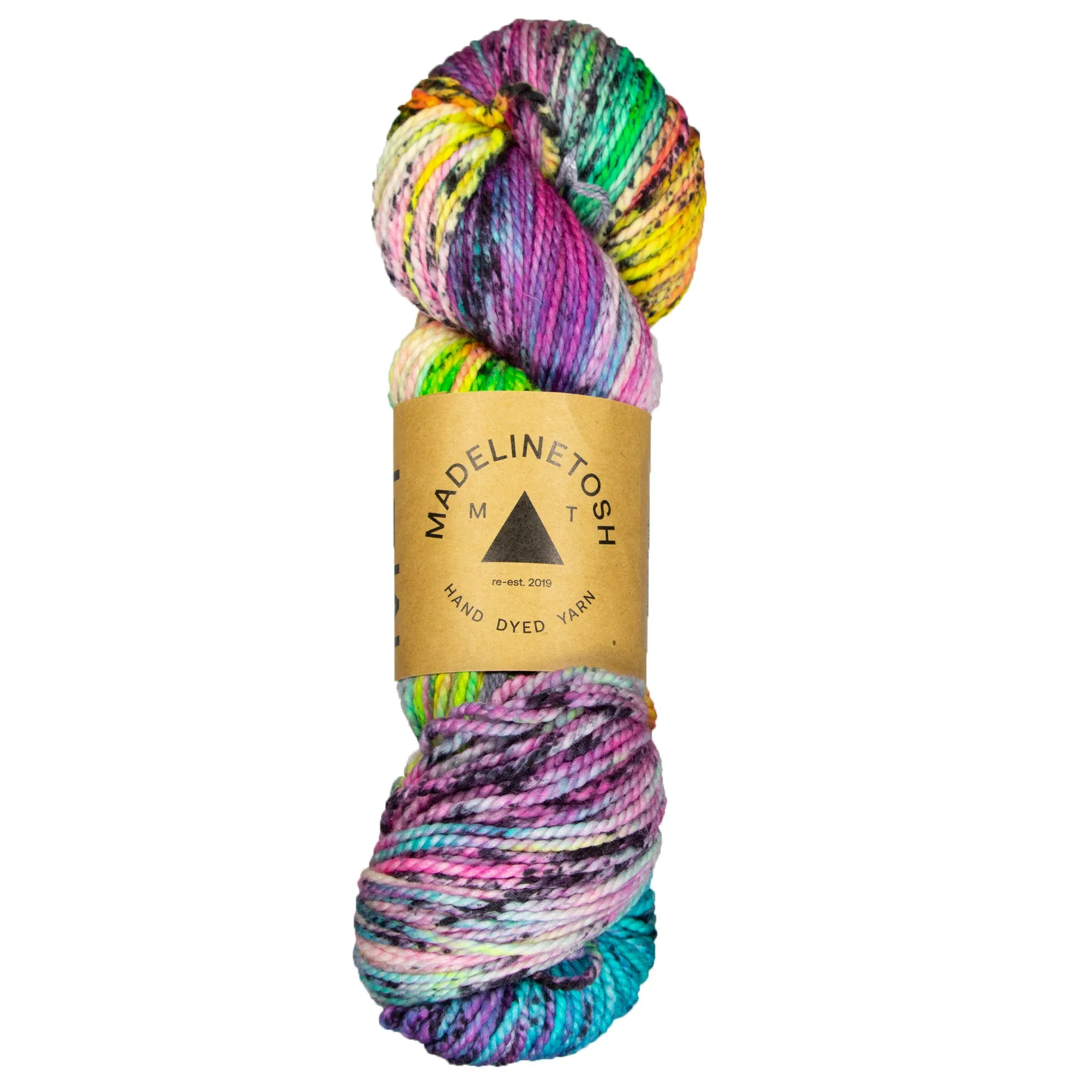 Madelinetosh Farm Twist Yarn - Electric Rainbow