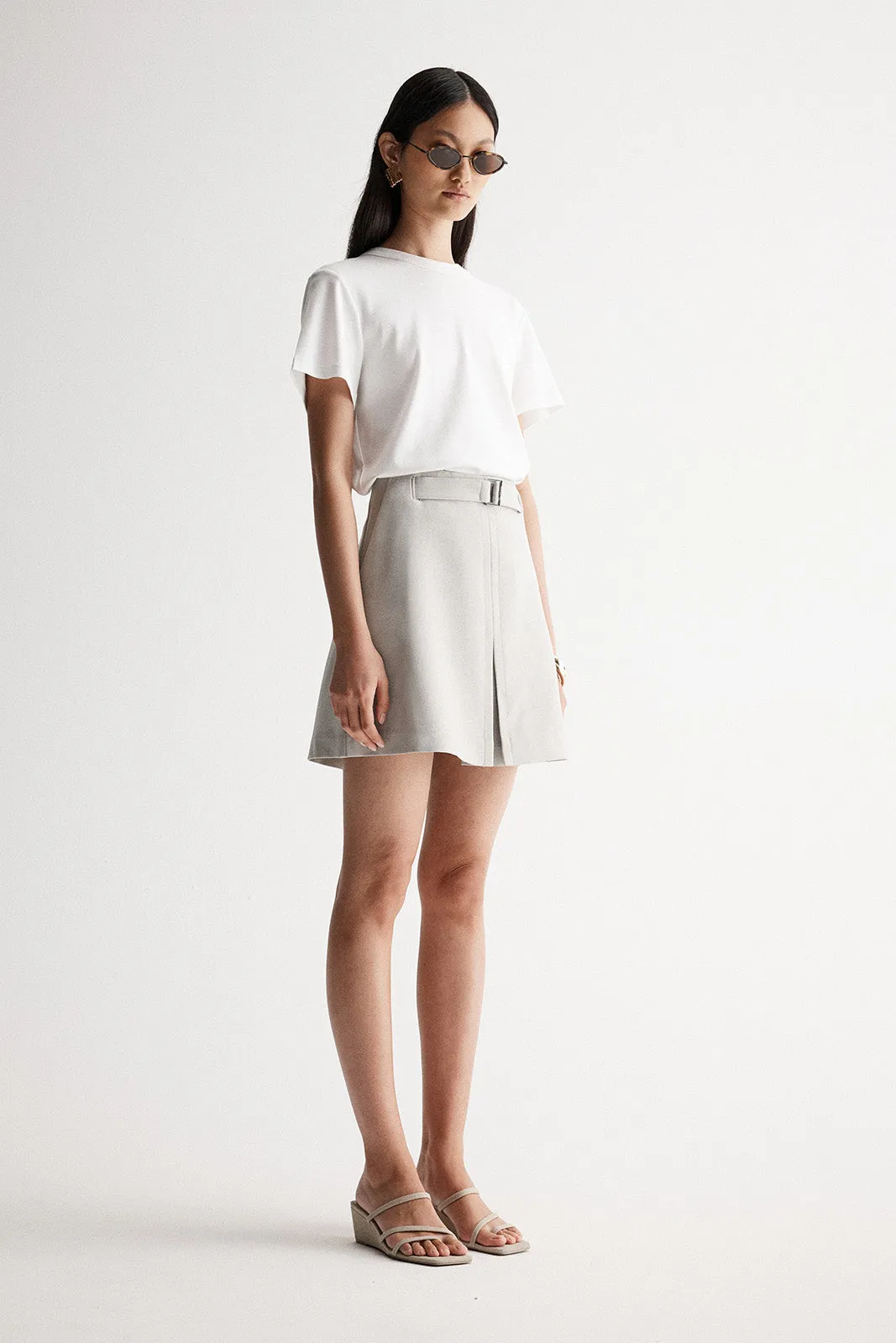 Maeve Skirt Pebble