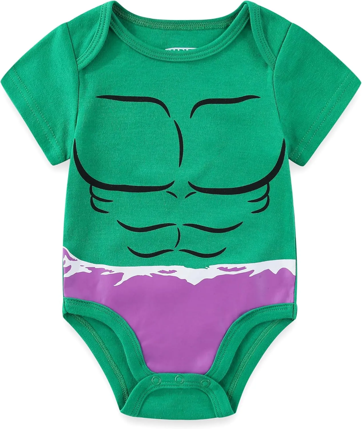 Marvel Avengers Baby Boys 5 Pack Short Sleeve Bodysuit for Newborn and Infants