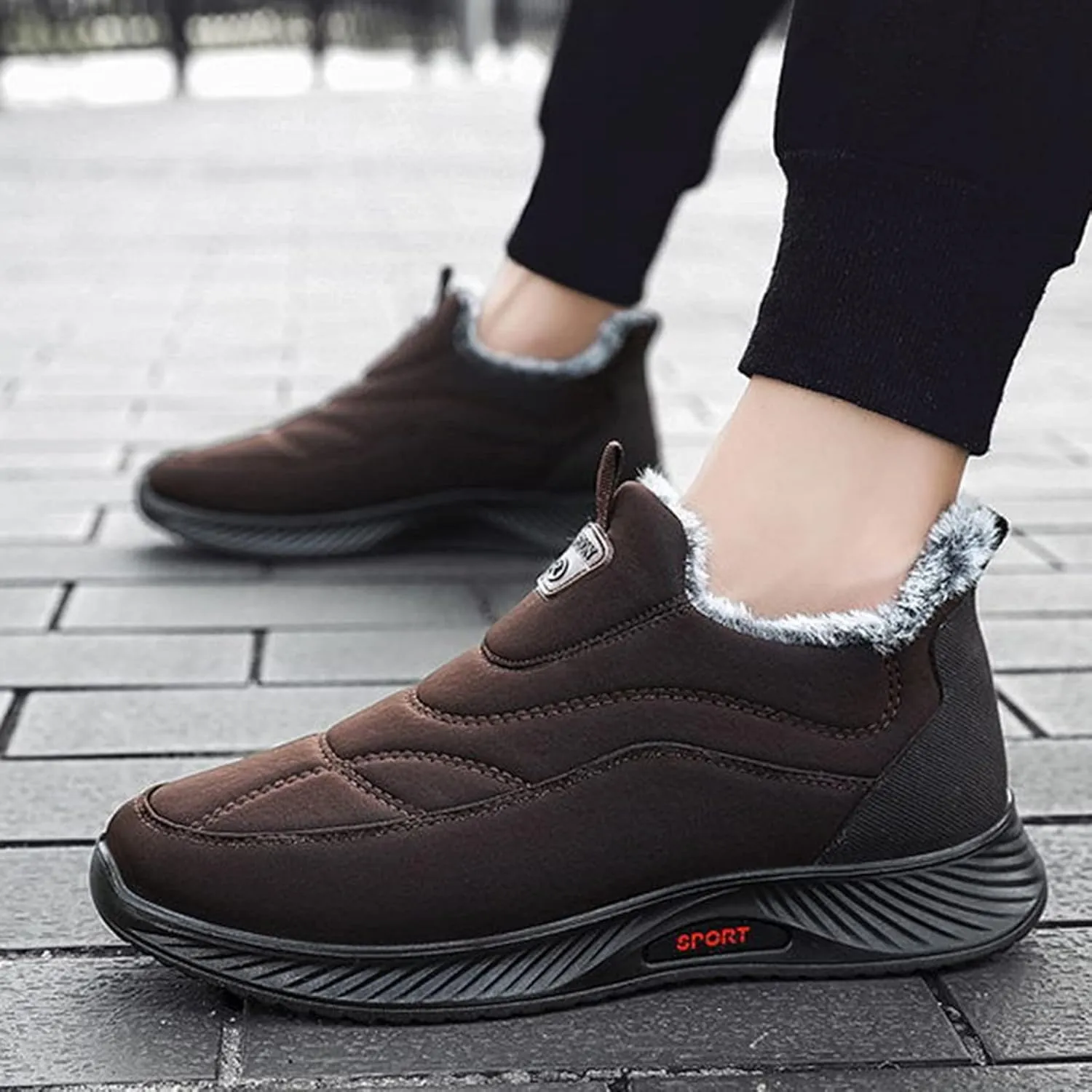 Men's Fashion Sneakers Men's Casual Shoes Men's Sneaker Lightweight Breathable Mesh Slide Shoe Basketball