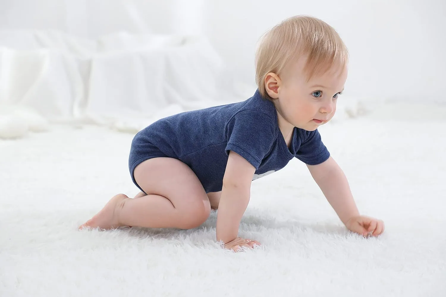 Newborn Baby Clothes Set - Short Sleeve Baby Boy Pants & Girl Bodysuits - Layette Sets