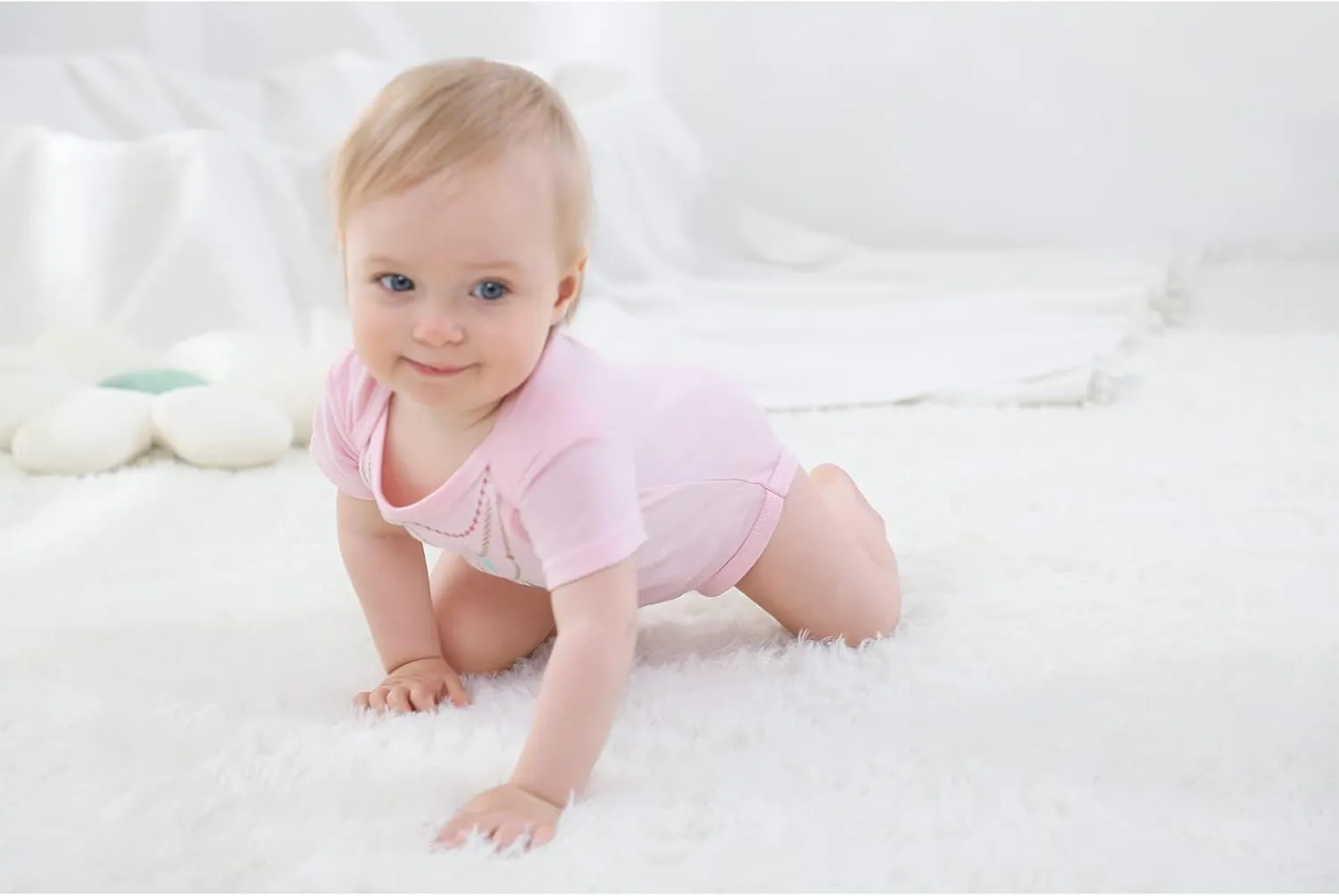 Newborn Baby Clothes Set - Short Sleeve Baby Boy Pants & Girl Bodysuits - Layette Sets