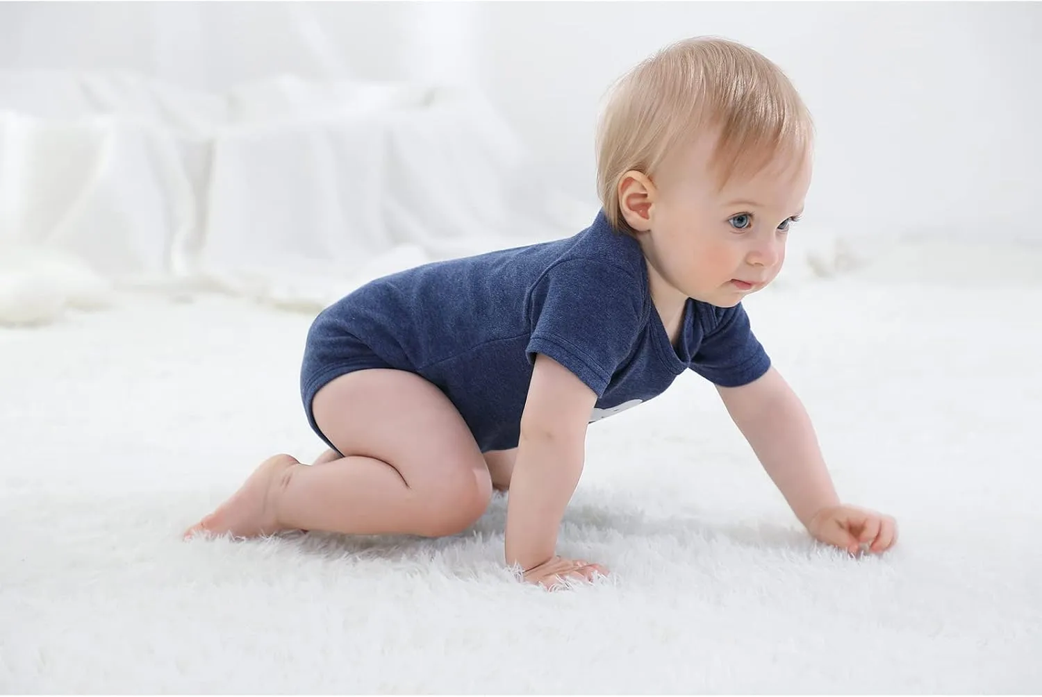 Newborn Baby Clothes Set - Short Sleeve Baby Boy Pants & Girl Bodysuits - Layette Sets