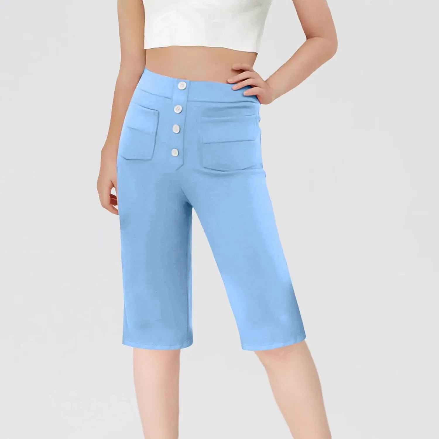 Pants for Kids Girl Boy Summer Fall Sport Gym Yoga High Cut Straight Leg Plain Pants Shorts Sweatpants Child 2025