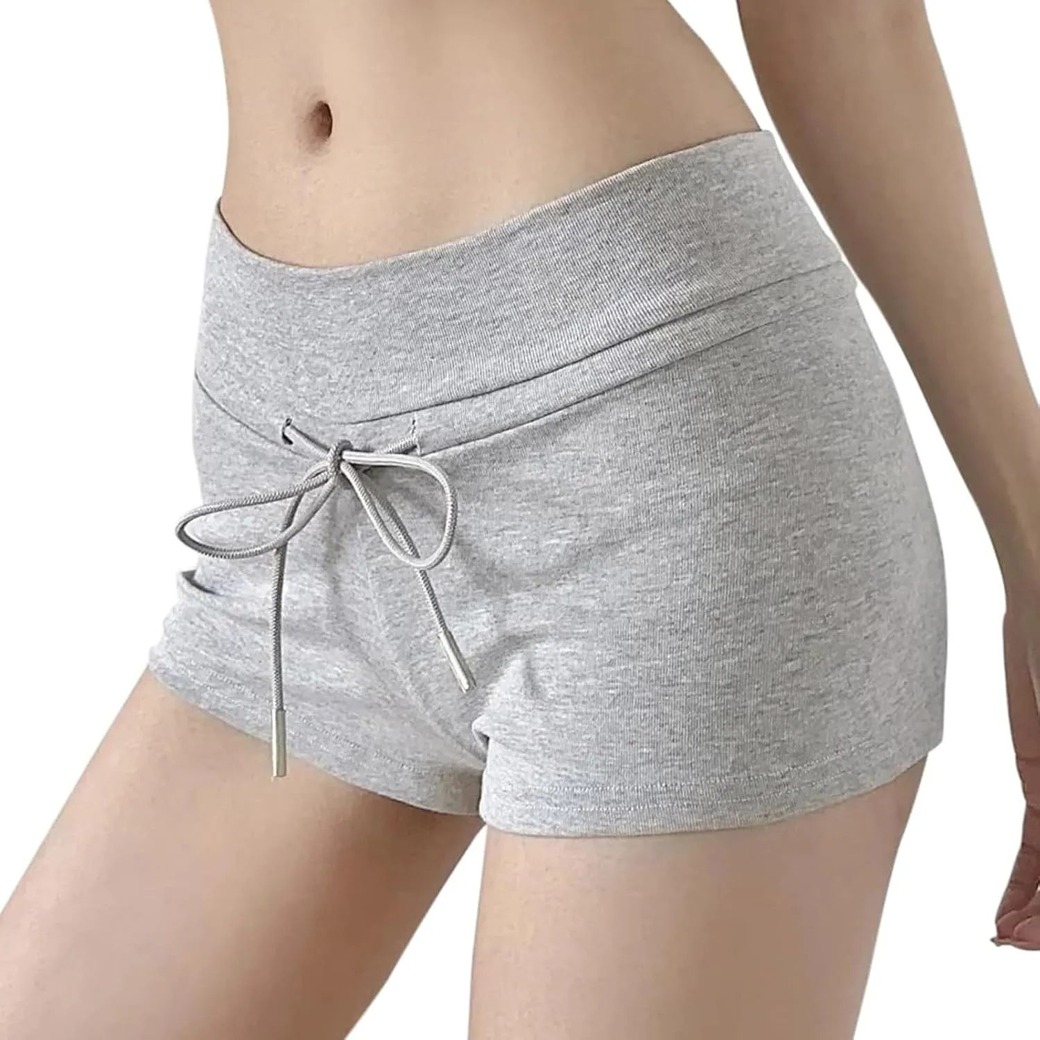 Shorts for Women Summer Fall Sport Gym Yoga Wrap Ruched Butt Scrunch Booty Shorts Women 2025 Trendy