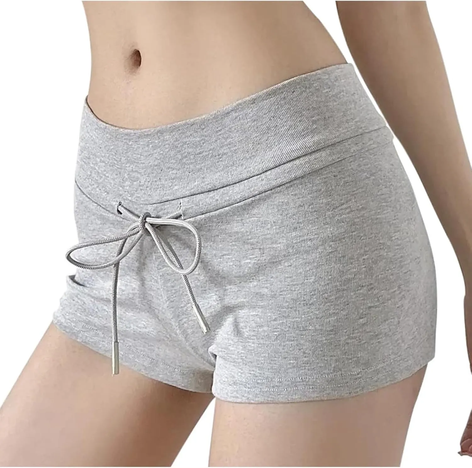 Shorts for Women Summer Fall Sport Gym Yoga Wrap Ruched Butt Scrunch Booty Shorts Women 2025 Trendy