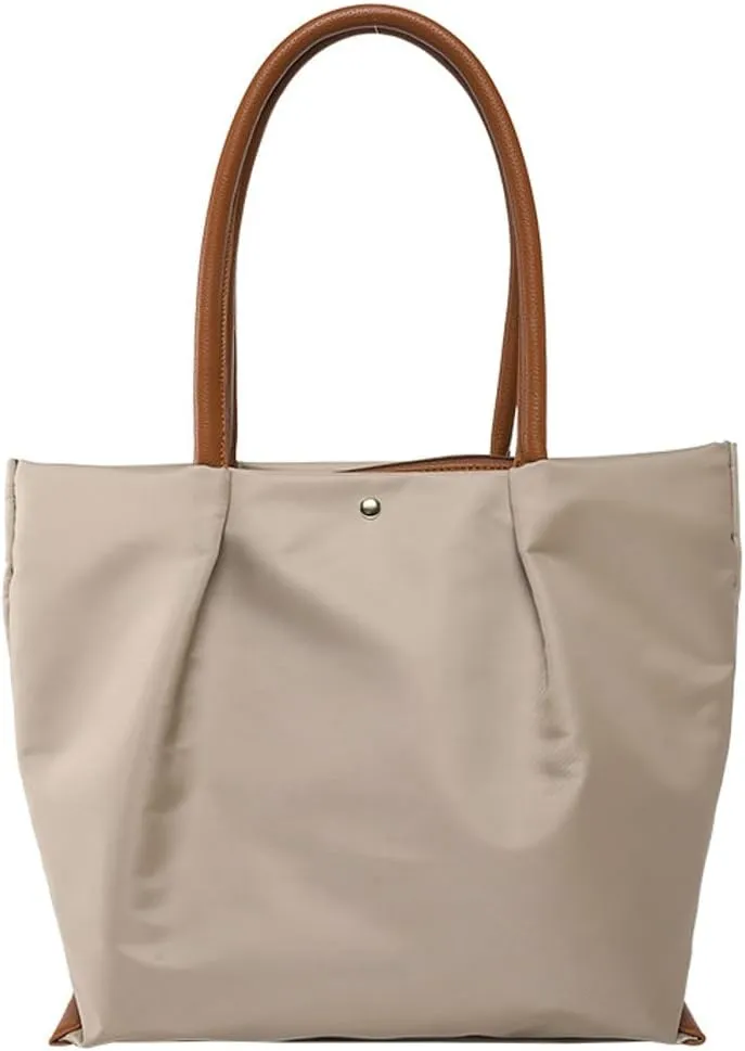 Slouchy Nylon Multiple Pockets Tote Bag Women Trendy Underarm Shoulder Hobo Bags Crossbody Purse Satchel Tote Handbag