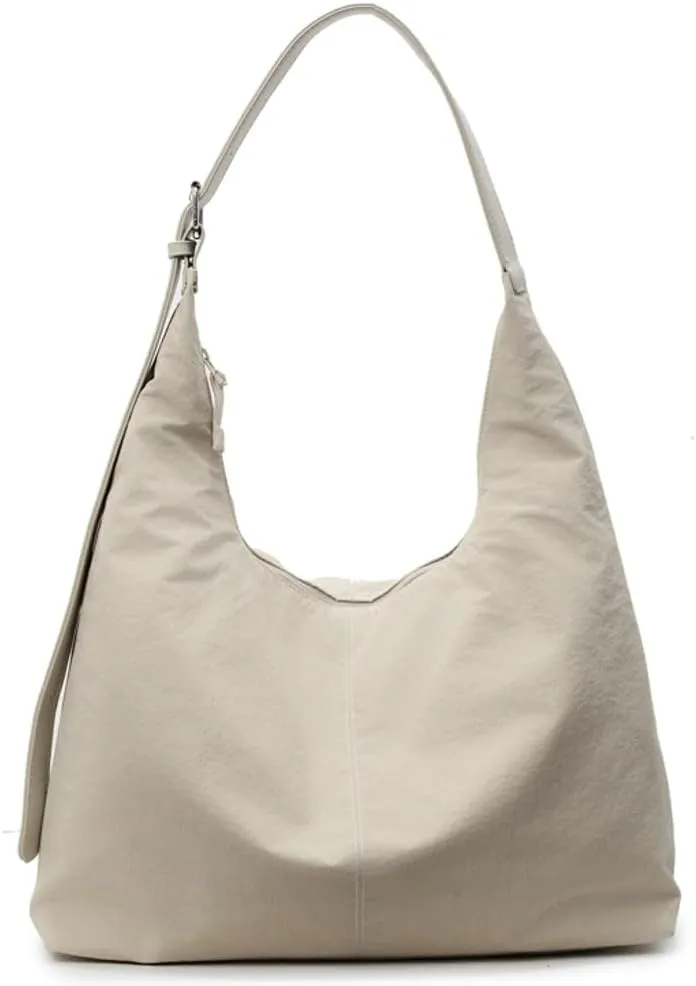 Slouchy Nylon Tote Bag Women Trendy Crossbody Purse Underarm Shoulder Hobo Bags Satchel College Travel Tote Handbag 2025