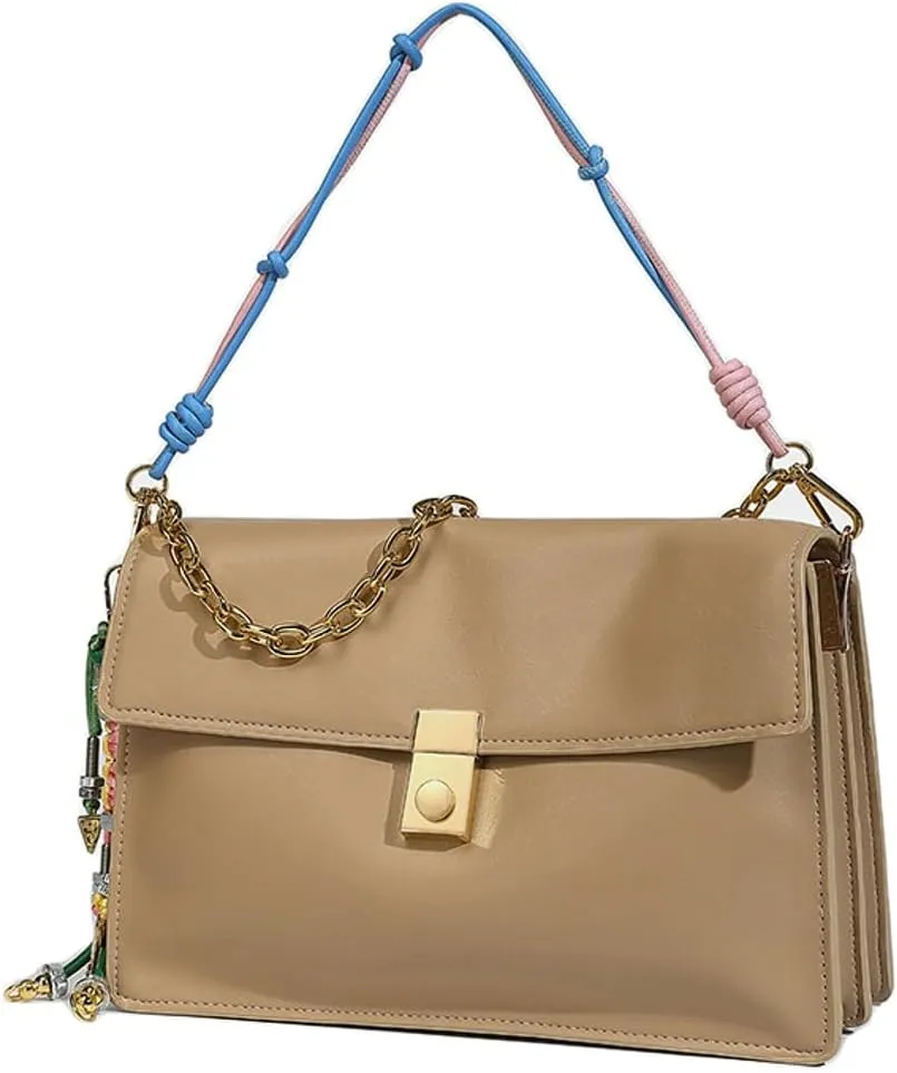 Slouchy PU Leather Hobo Bags Women Trendy Crescent Crossbody Purse Underarm Satchel Shoulder Bag Cute Tote Handbag 2025