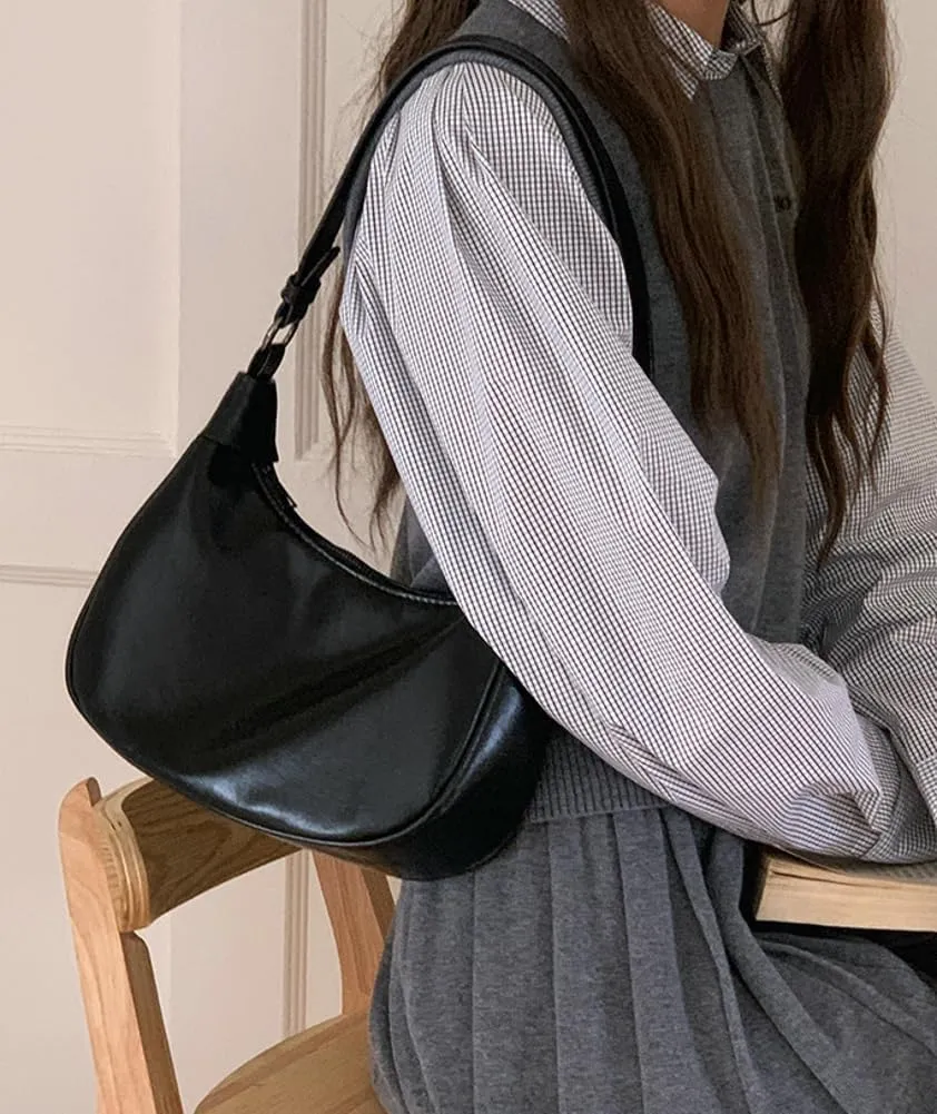 Small Tote Bags for Women Retro Hobo Bag Crescent Shoulder Purse Crossbody Handbag Underarm Purse 2025 with 2 Straps