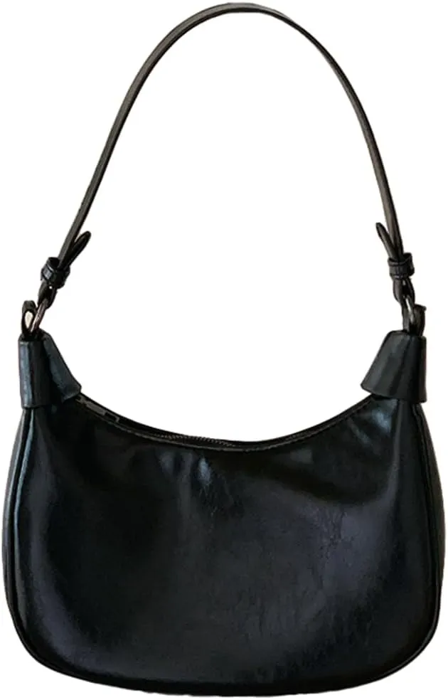 Small Tote Bags for Women Retro Hobo Bag Crescent Shoulder Purse Crossbody Handbag Underarm Purse 2025 with 2 Straps