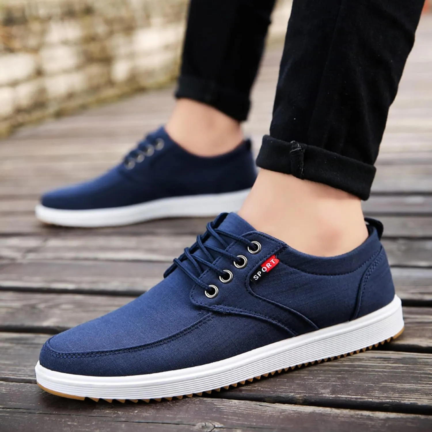 Steel Toe Shoes for Men Lightweight Casual Work Loafers Industrial Construction Sneakers Slip On Indestructible Work Shoes