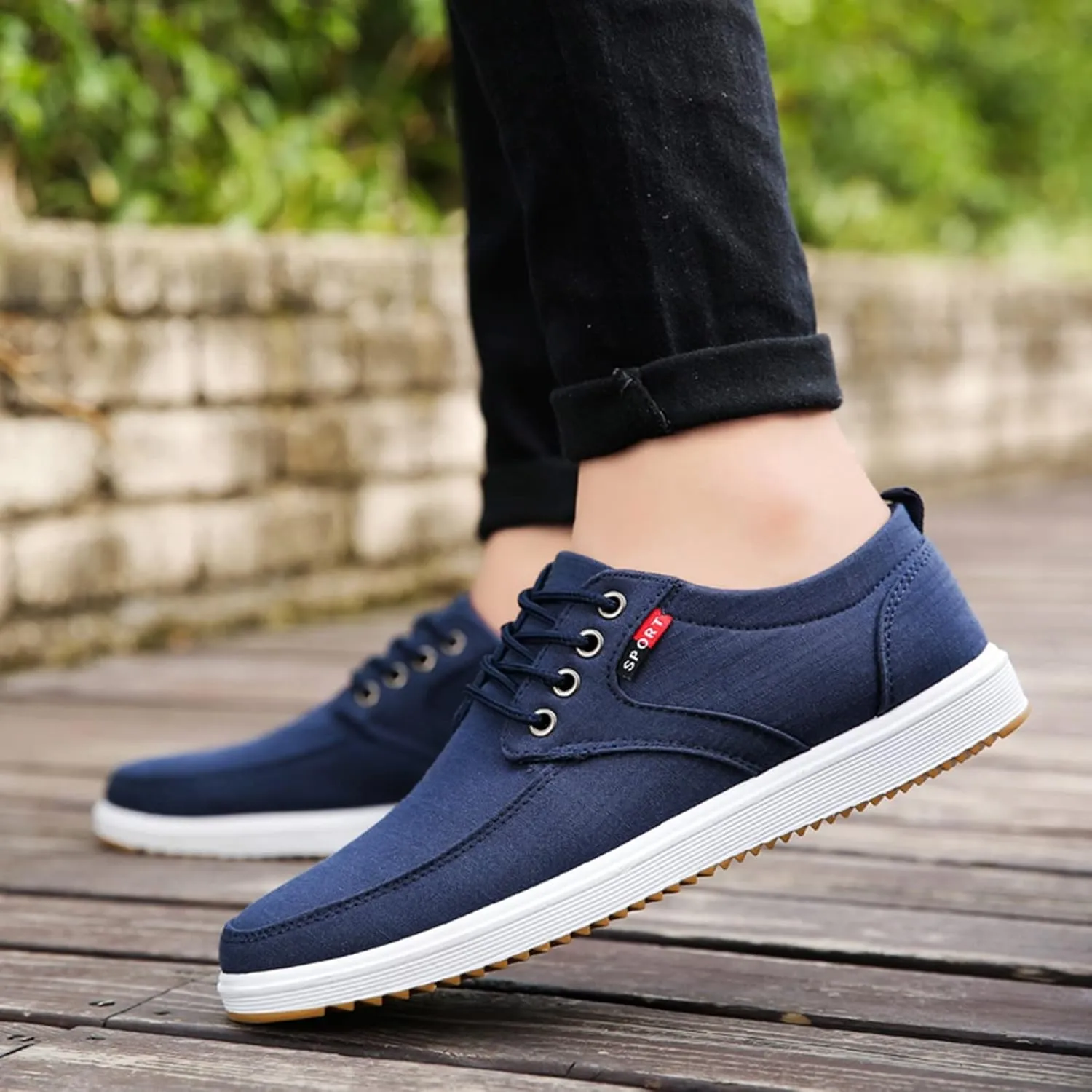Steel Toe Shoes for Men Lightweight Casual Work Loafers Industrial Construction Sneakers Slip On Indestructible Work Shoes