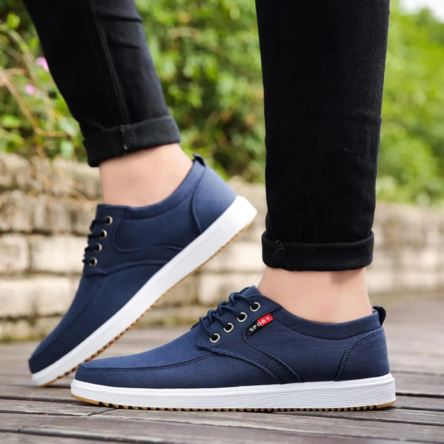 Steel Toe Shoes for Men Lightweight Casual Work Loafers Industrial Construction Sneakers Slip On Indestructible Work Shoes