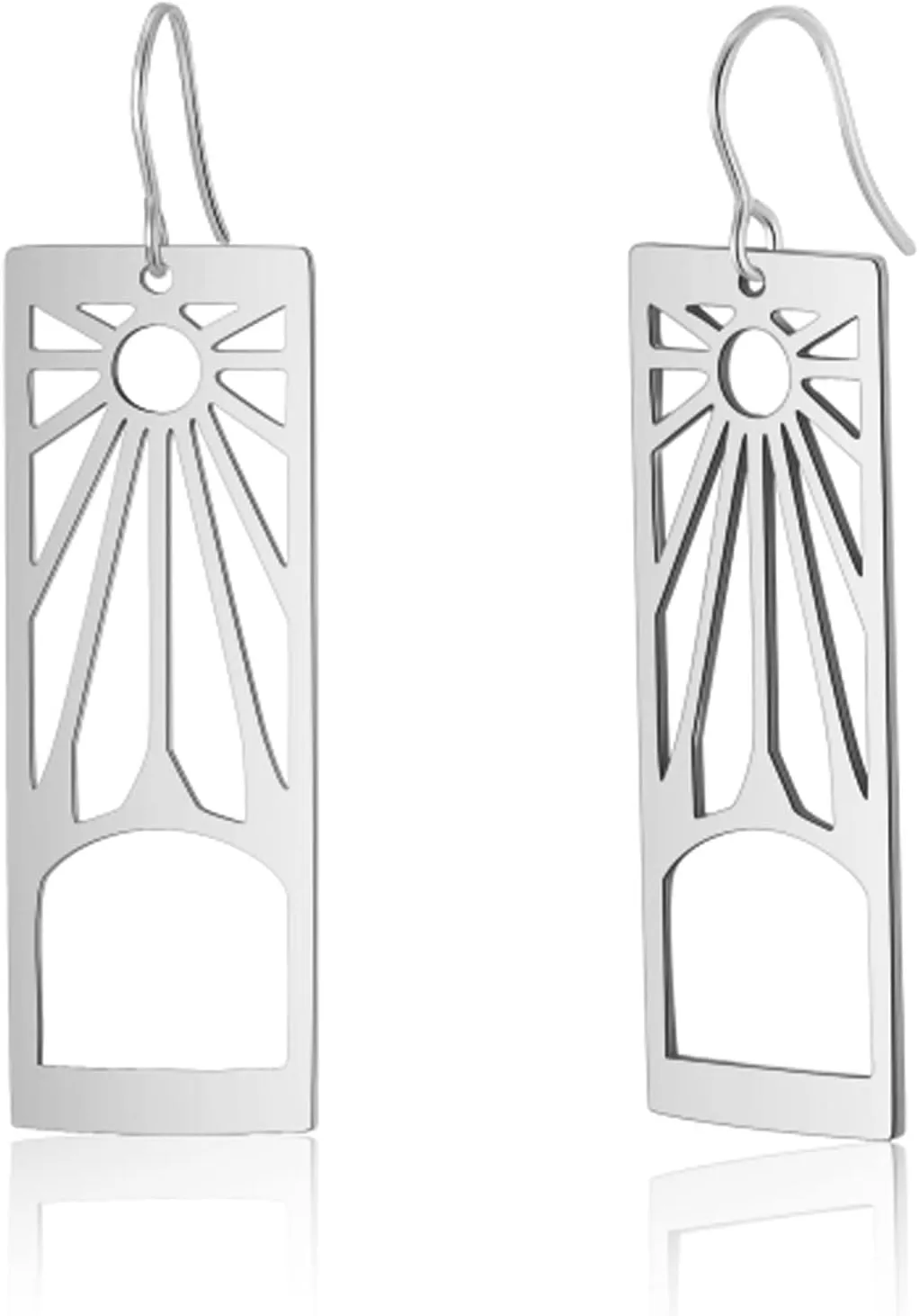 Tanjirou Drop Dangle Earrings, Anime Kamado Tanjiro Drop Earrings Cosplay Accessories Jewelry for Women