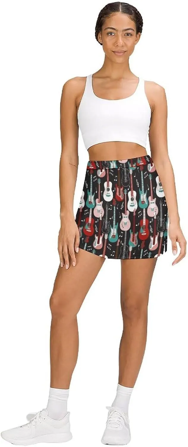 Trouser Skirt,Women's Versatile Stretch Casual Mini Skirt Light Proof
