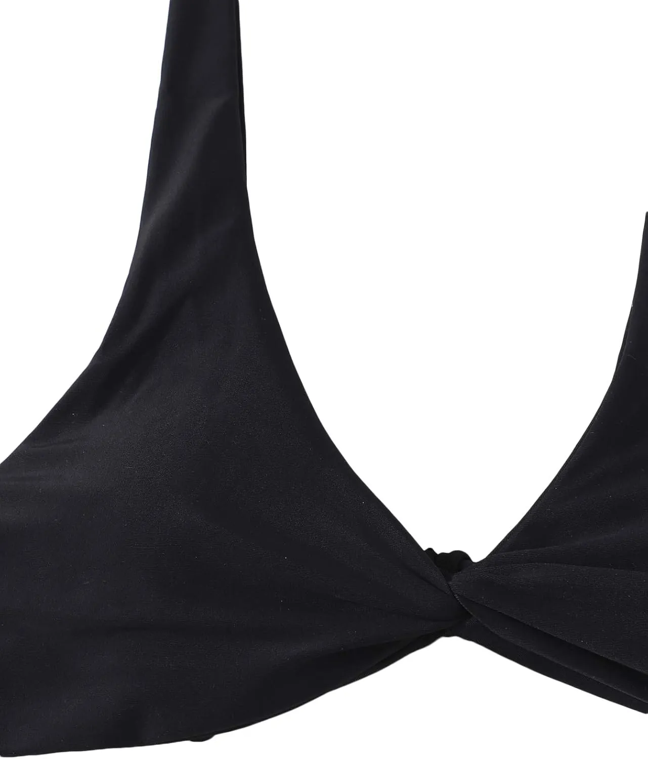 Verdusa Women's Twist Front High Cut Thong Two Piece Bikini Set Swimsuit