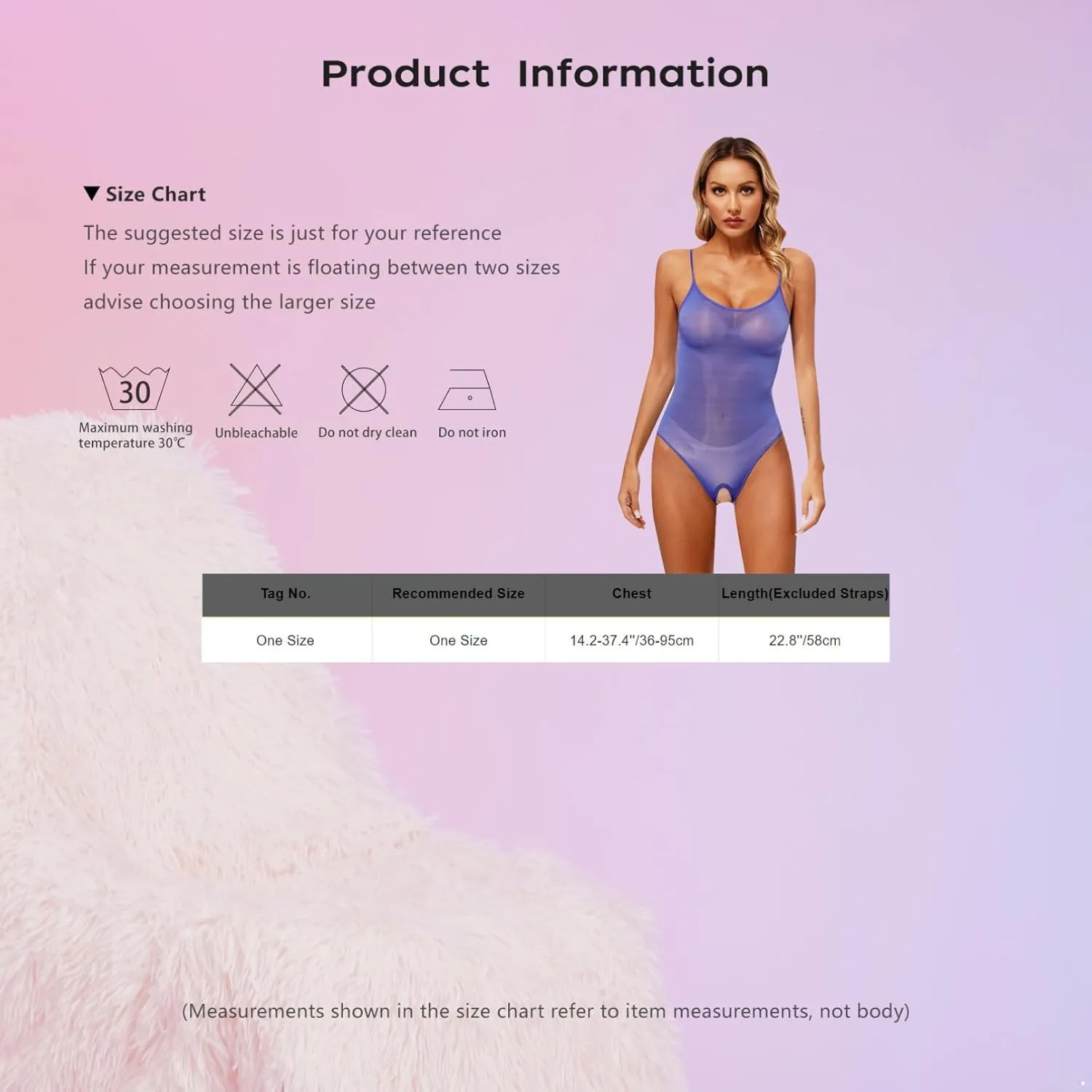 Vxuxlje Women's One Piece Swimsuits Lingerie Bodysuits Spaghetti Straps Sheer Teddy Leotards