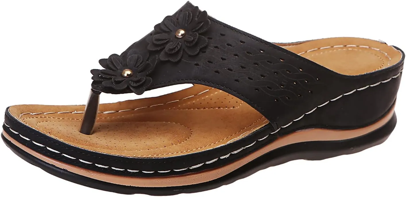 wedge sandals for women Orthopedic Wedge Sandals for Women Summer Dressy 2024 Open Toe Ankle Strap Platform Sandals Casual Strappy Low Wedges Sandals