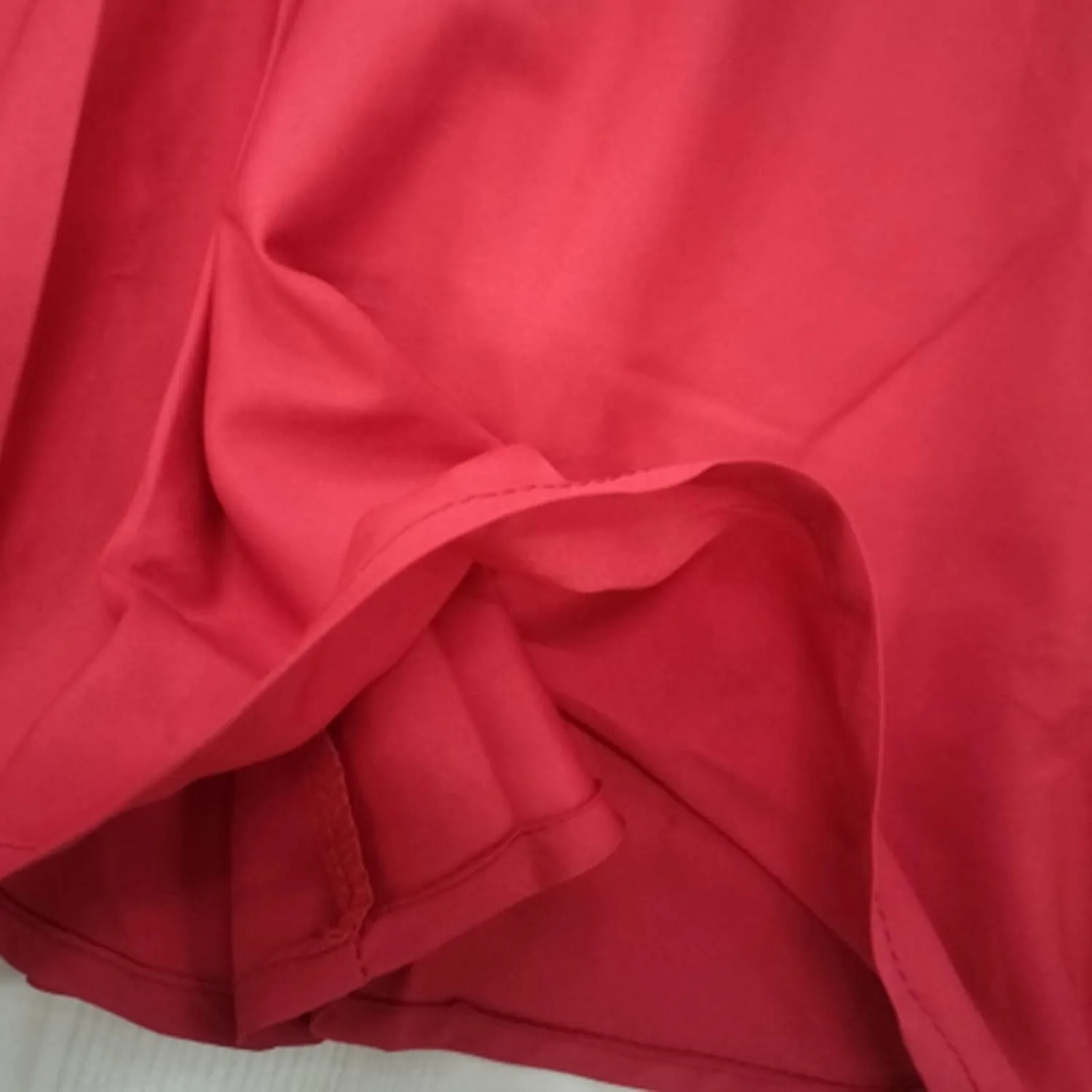 Women Solid Casual Elastic MIdi Skirts Vintage High Waist Pleated Skirt Fashion Loose Fit Soft Vacation Skirts