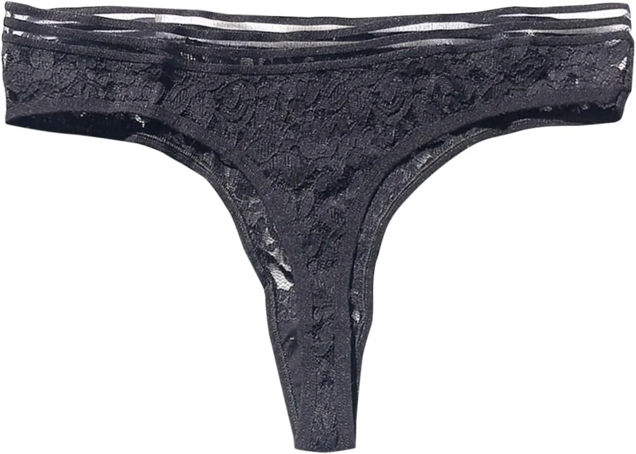 Womens High-Waisted Briefs Panties Pack Ribbed Suede Fall Moisture-Wicking High Cut Bondage Panties