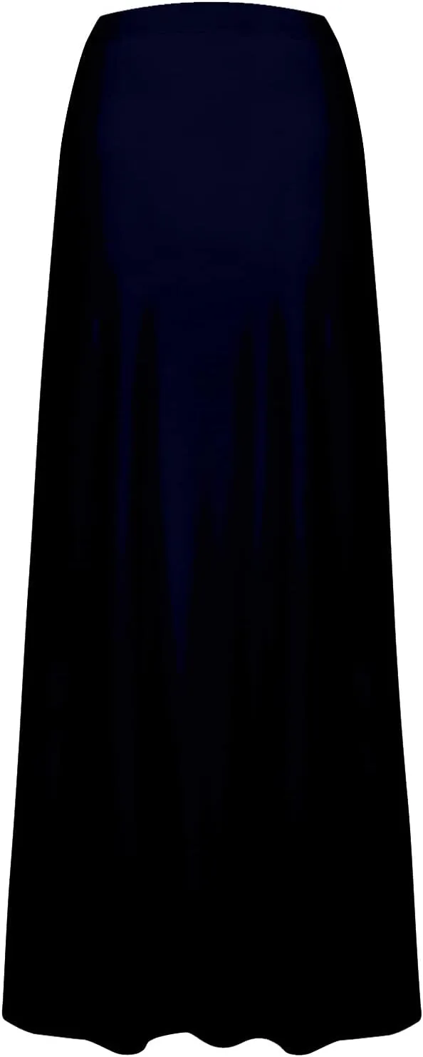 Womens Skirts Midi Length Basic Pleated High Waisted Wrap Ruched Bodycon Trendy Summer Asymmetrical Pencil Skirt